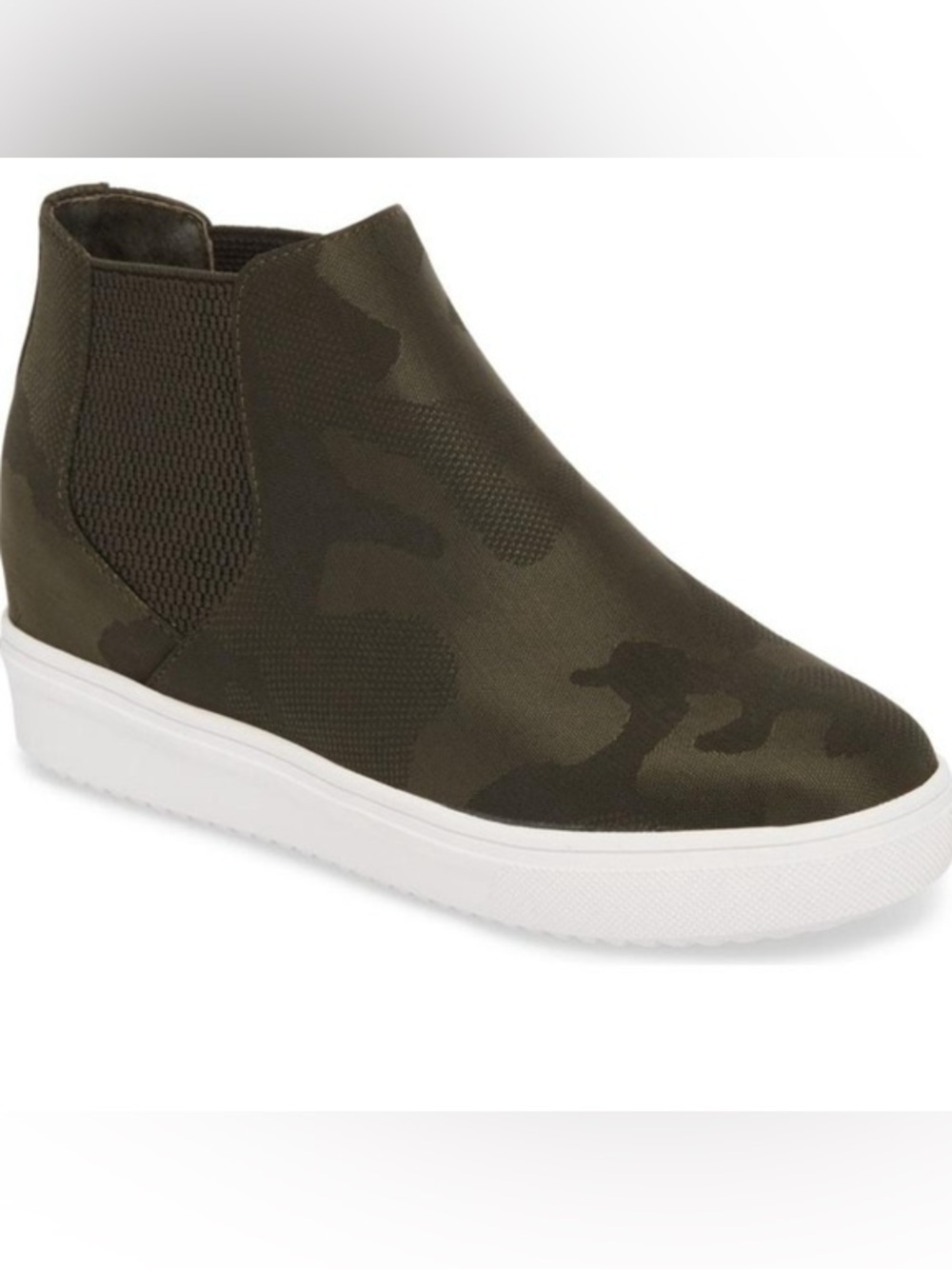 Steve Madden Sultan Camo Wedge Sneaker